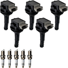 Ignition Coil and Iridium Spark Plugs for Volvo V70 (2005-2006) 2.4L