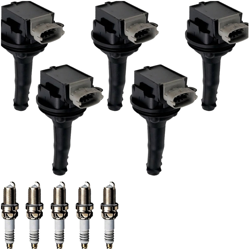 Ignition Coil and Iridium Spark Plugs for Volvo XC60 (2015-2016) 2.5L