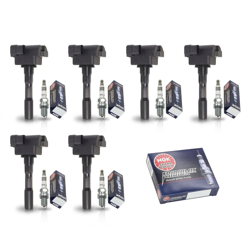 Ignition Coil + Iridium Spark Plugs for Acura Legend (1991-1995) 3.2L