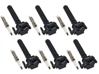 Ignition Coil + Iridium Spark Plugs for Chrysler Intrepid (1998-2004) 2.7L