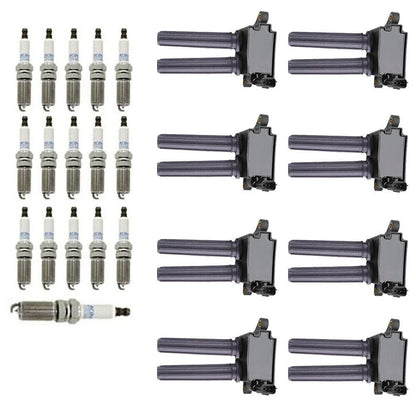 Ignition Coil & Iridium Spark Plugs for Dodge Challenger Charger (2006-2022) 5.7L 6.1L 6.2L 6.4L V8