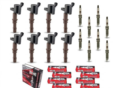 Ignition Coil + Iridium Spark Plugs for Ford F-250 (2008-2010) 5.4L