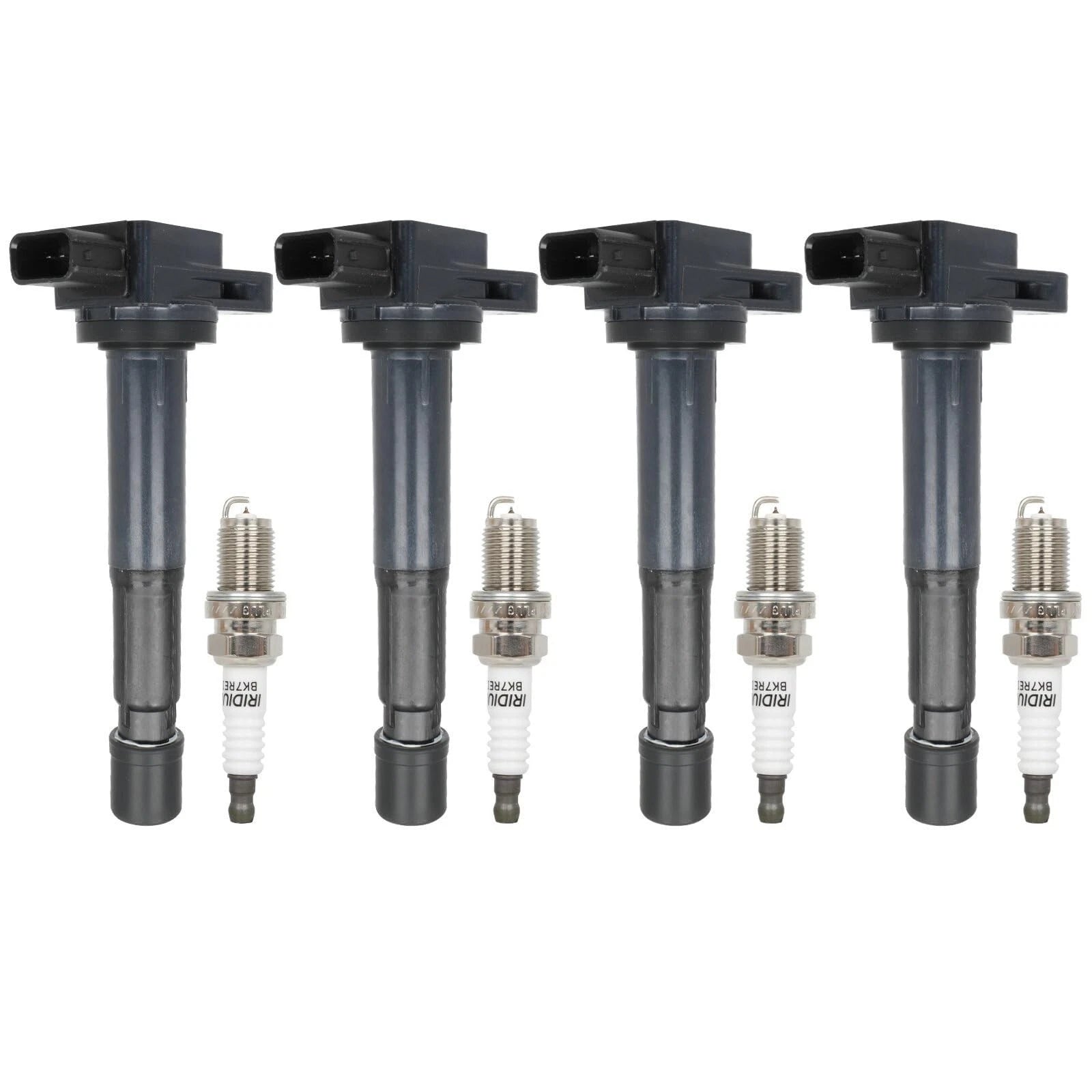 Ignition Coil & Iridium Spark Plugs for Honda S2000 (2000-2003) 2.0L