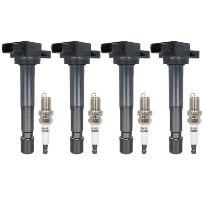 Ignition Coil & Iridium Spark Plugs for Honda S2000 (2000-2003) 2.0L