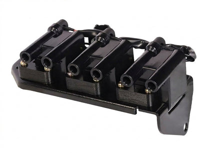 Ignition Coil + Iridium Spark Plugs for Hyundai Sonata (1999-2001) 2.5L