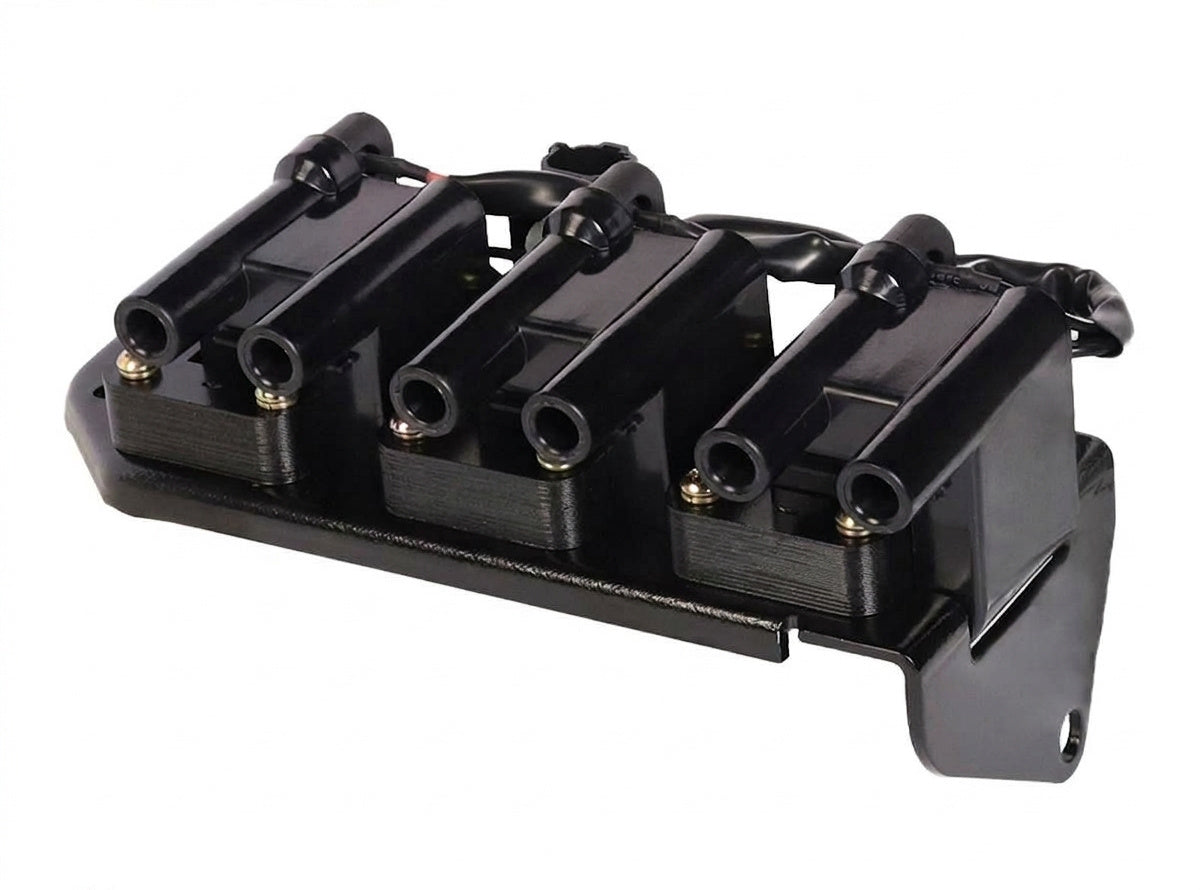 Ignition Coil + Iridium Spark Plugs for Kia Optima (2004-2005) 2.7L