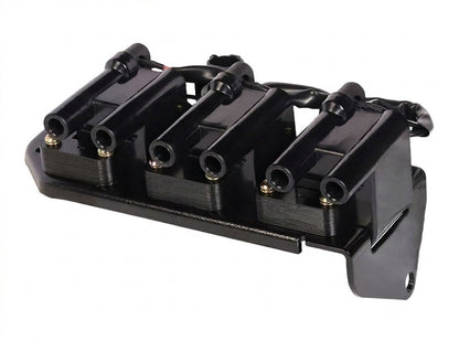 Ignition Coil + Iridium Spark Plugs for Kia Optima (2004-2005) 2.7L