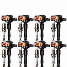 Ignition Coil & Iridium Spark Plugs for Land Rover Range Rover (2003-2005) 4.4L V8