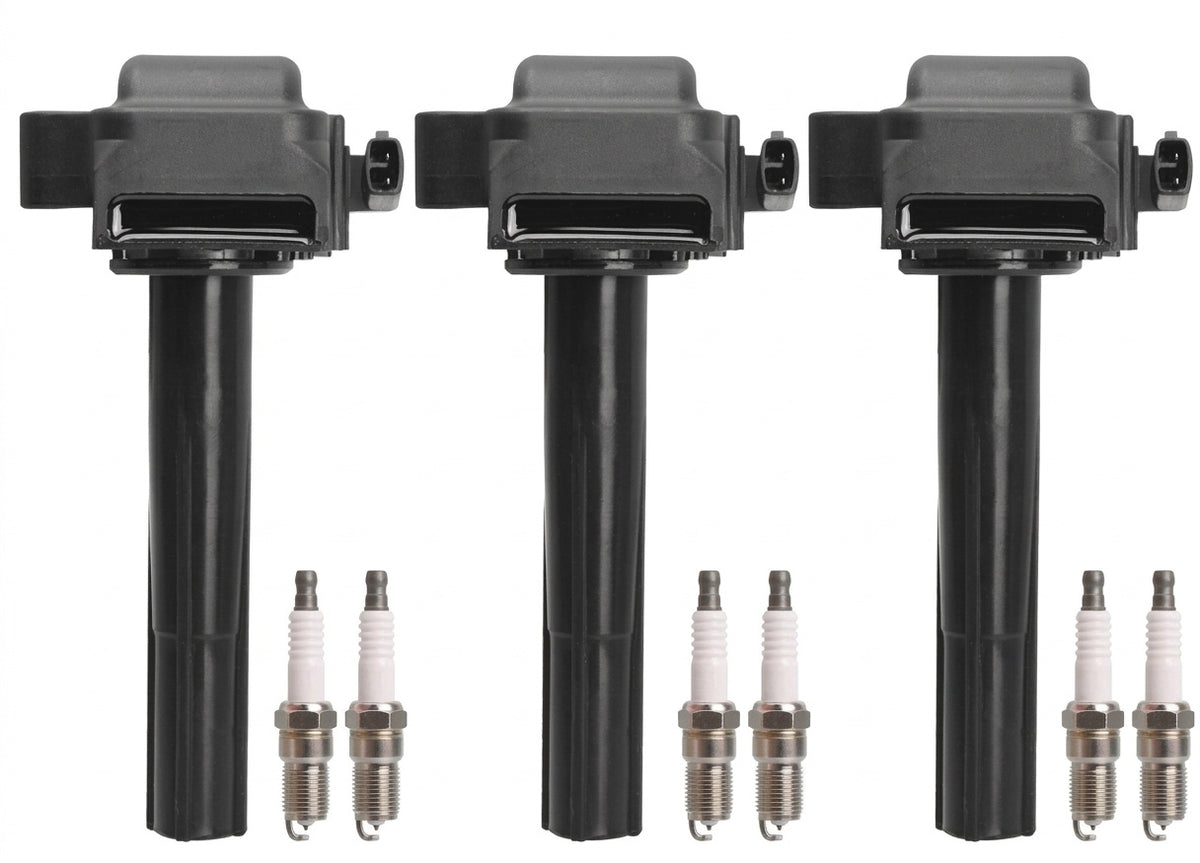 Ignition Coil + Iridium Spark Plugs for Lexus ES (1996-1998) 3.0L