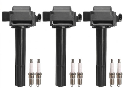 Ignition Coil + Iridium Spark Plugs for Lexus ES (1996-1998) 3.0L