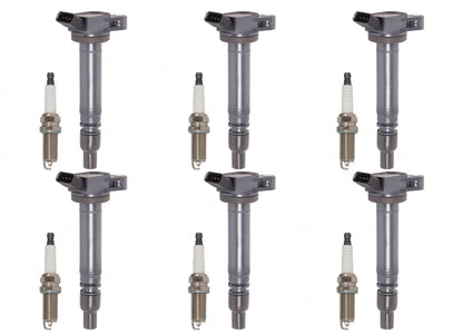 Ignition Coil + Iridium Spark Plugs for Lexus GS (2007-2015) 3.5L