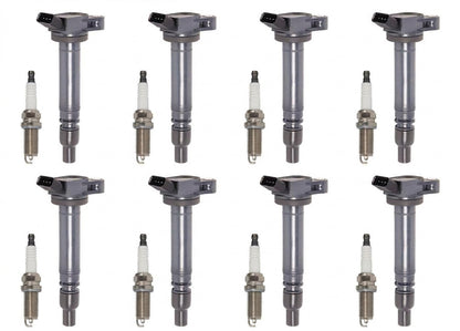 Ignition Coil + Iridium Spark Plugs for Lexus LS (2007-2017) 4.6L 5.0L