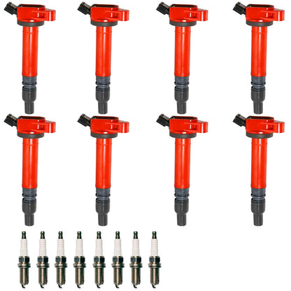 Ignition Coil & Iridium Spark Plugs for Lexus LX570 (2008-2020) 5.7L V8