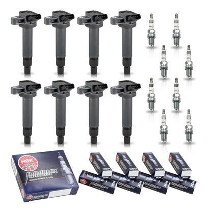 Ignition Coil & Iridium Spark Plugs for Lexus SC430 (2002-2010) 4.3L V8
