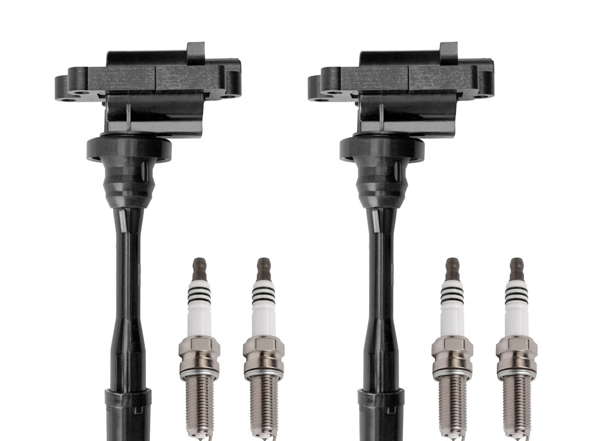 Ignition Coil + Iridium Spark Plugs for Mitsubishi Eclipse (2000-2003) 2.4L