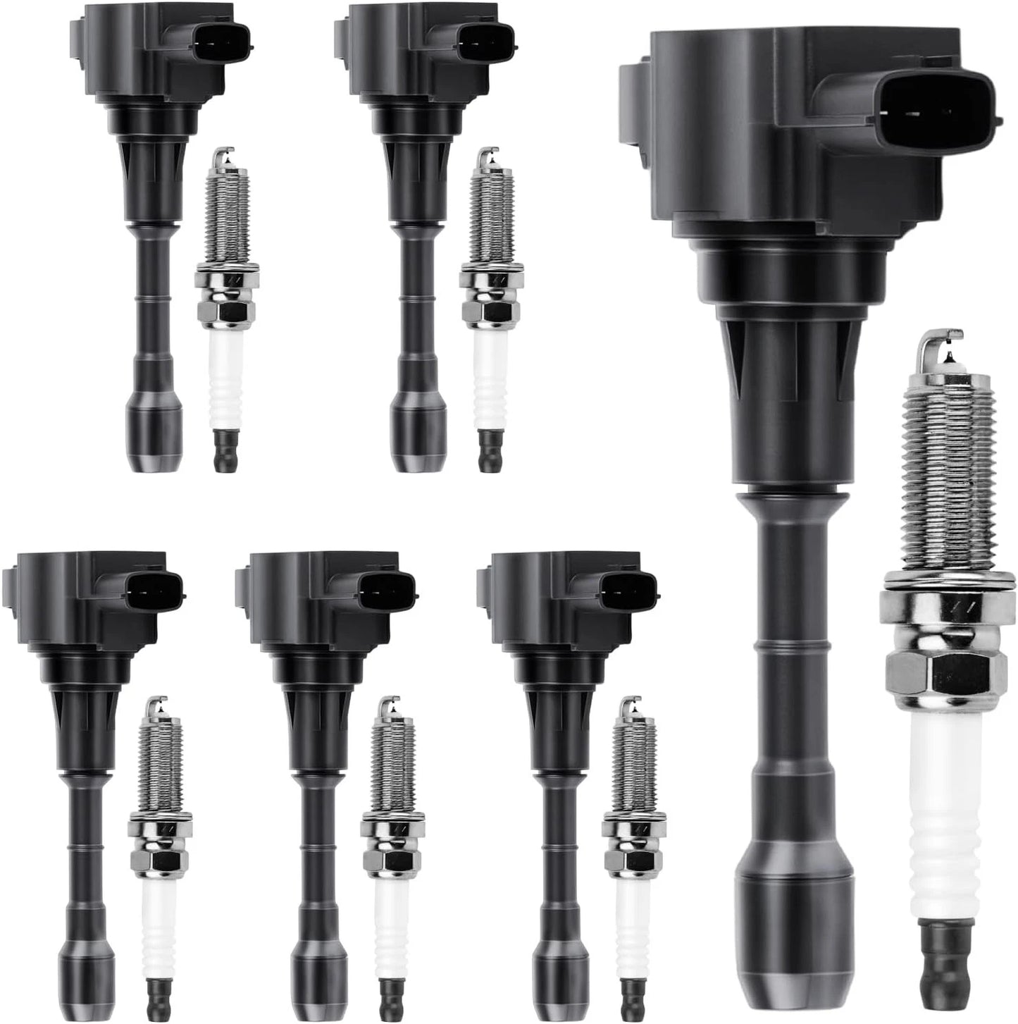 
Ignition Coil & Iridium Spark Plugs for Nissan 370Z (2009-2020) 3.7L