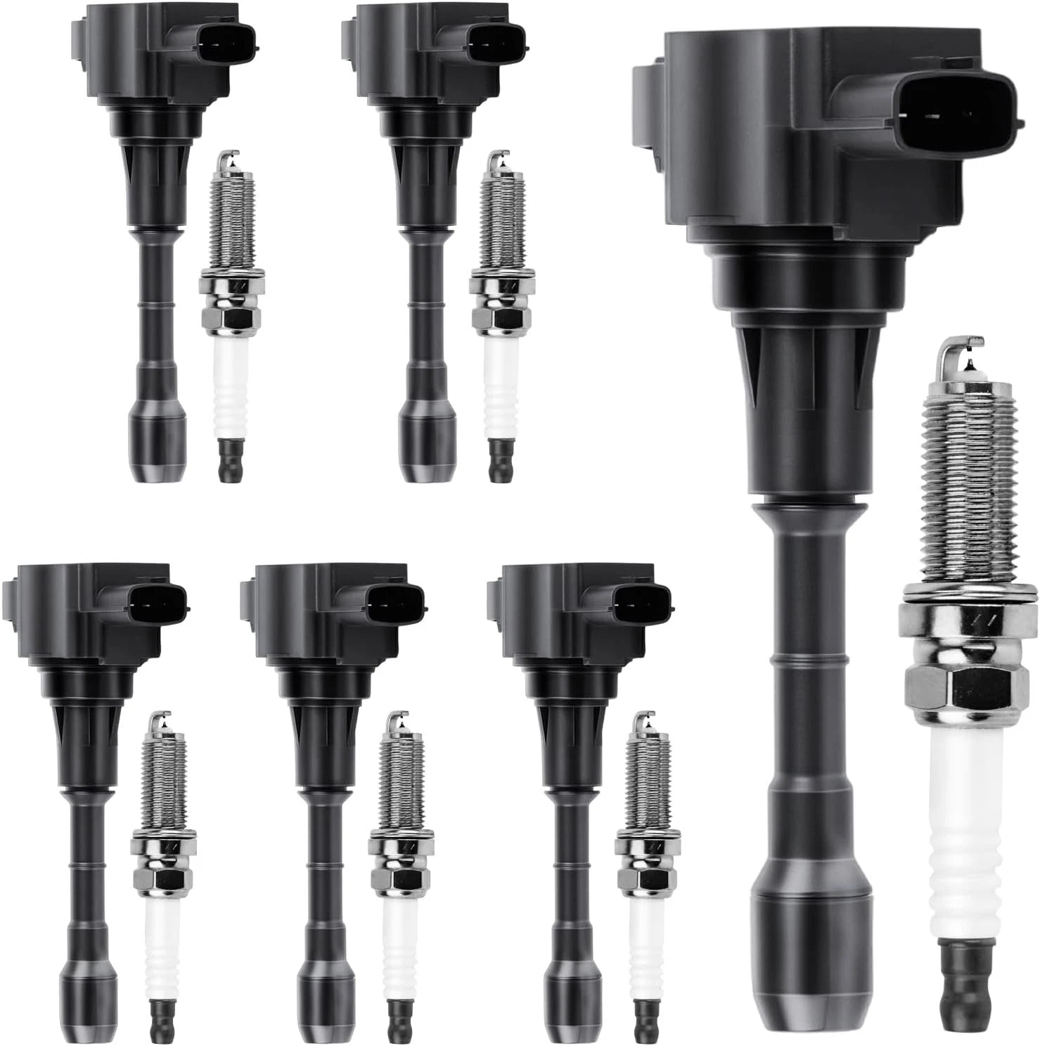 
Ignition Coil & Iridium Spark Plugs for Nissan 370Z (2009-2020) 3.7L