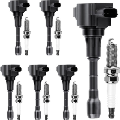 
Ignition Coil & Iridium Spark Plugs for Nissan 370Z (2009-2020) 3.7L