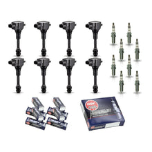 Ignition Coil & Iridium Spark Plugs for Nissan Pathfinder (2008-2012) 5.6L V8