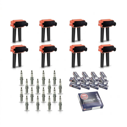 Ignition Coil + Iridium Spark Plugs for Ram 1500 (2011-2024) 5.7L