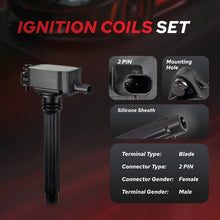 Ignition Coil & Iridium Spark Plugs for Ram 1500 Classic (2013-2024) 3.6L