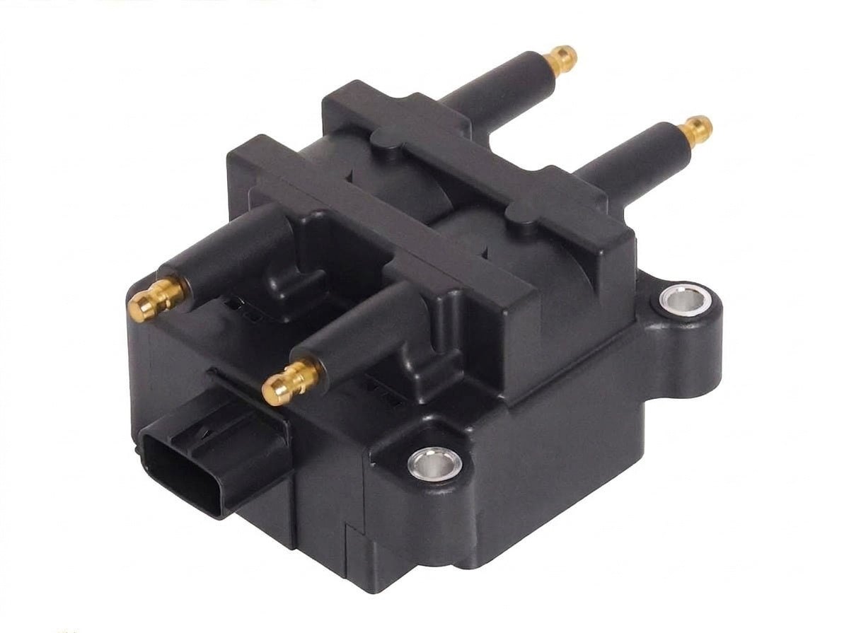 Ignition Coil + Iridium Spark Plugs for Subaru Outback (2000-2003) 2.5L