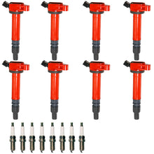 Ignition Coil & Iridium Spark Plugs for Toyota Sequoia (2008-2020) 4.6L 5.7L V8