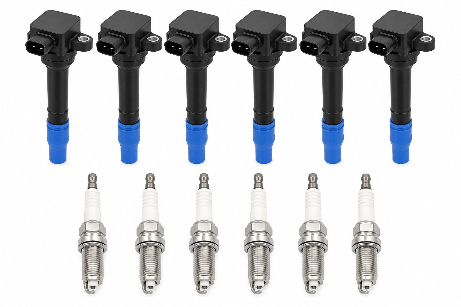 Ignition Coil & Iridium Spark Plugs for Toyota Supra (1996-1998) 3.0L