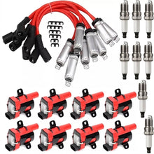 Ignition Coil & Iridium Spark Plugs & Wire for Cadillac Escalade ESV EXT (2002-2006) 5.3L 6.0L