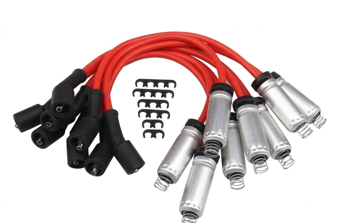 Ignition Coil & Iridium Spark Plugs & Wire for Cadillac Escalade ESV EXT (2002-2006) 5.3L 6.0L