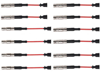 Ignition Coil + Spark Plugs and Wires for Mercedes Benz C-Class (1998-2000) 2.8L