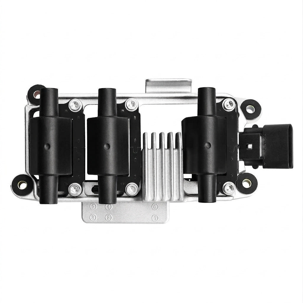 Ignition Coil + Spark Plugs for Audi A4 A6 (1998-2001) 2.8L