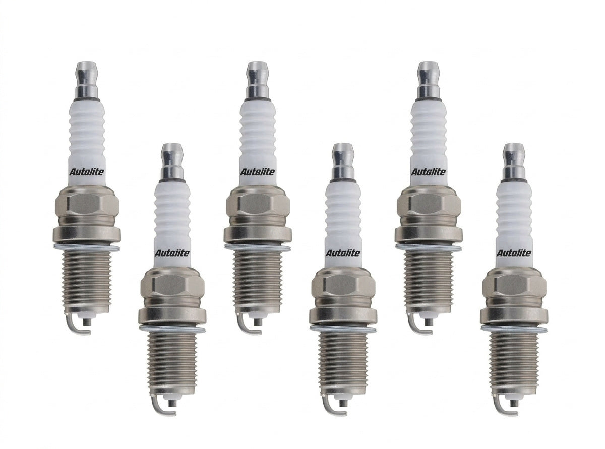 Ignition Coil + Spark Plugs for BMW 3 Series 5 Series (2001-2002) 3.0L