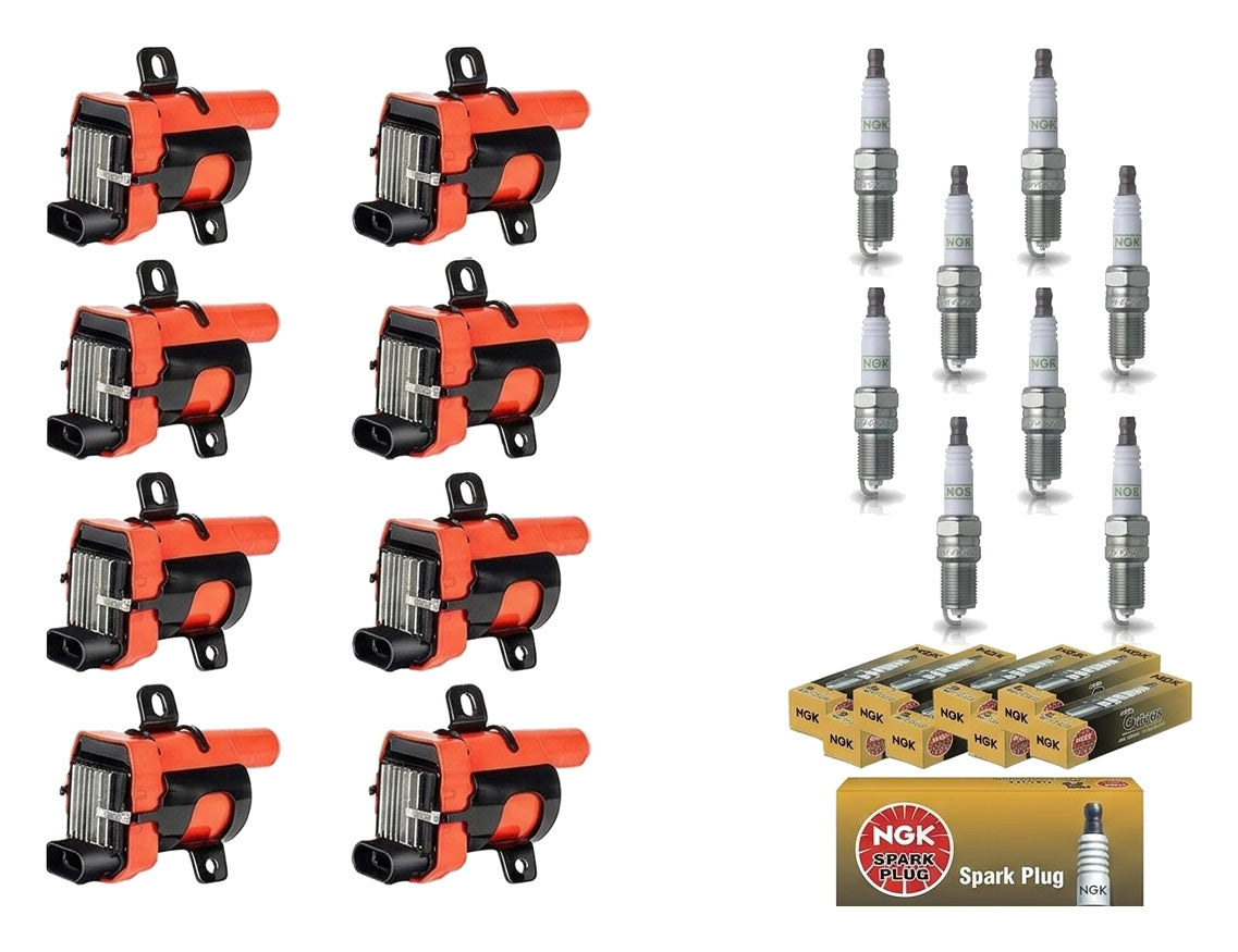 Ignition Coil + Spark Plugs for Buick Rainier (2004-2005) 5.3L