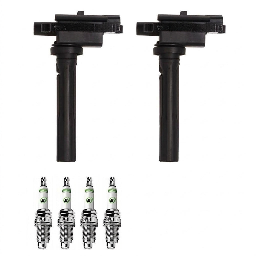 Ignition Coil + Spark Plugs for Chevrolet Metro (1999-2001) 1.3L