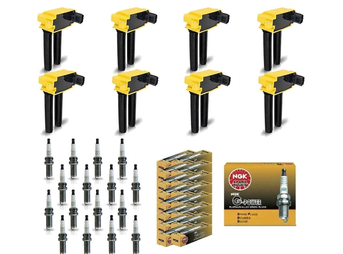 Ignition Coil +  Spark Plugs for Jeep Wagoneer (2022-2023) 5.7L