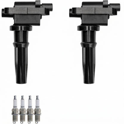 Ignition Coil + Spark Plugs for Kia Optima (2005-2006) 2.4L