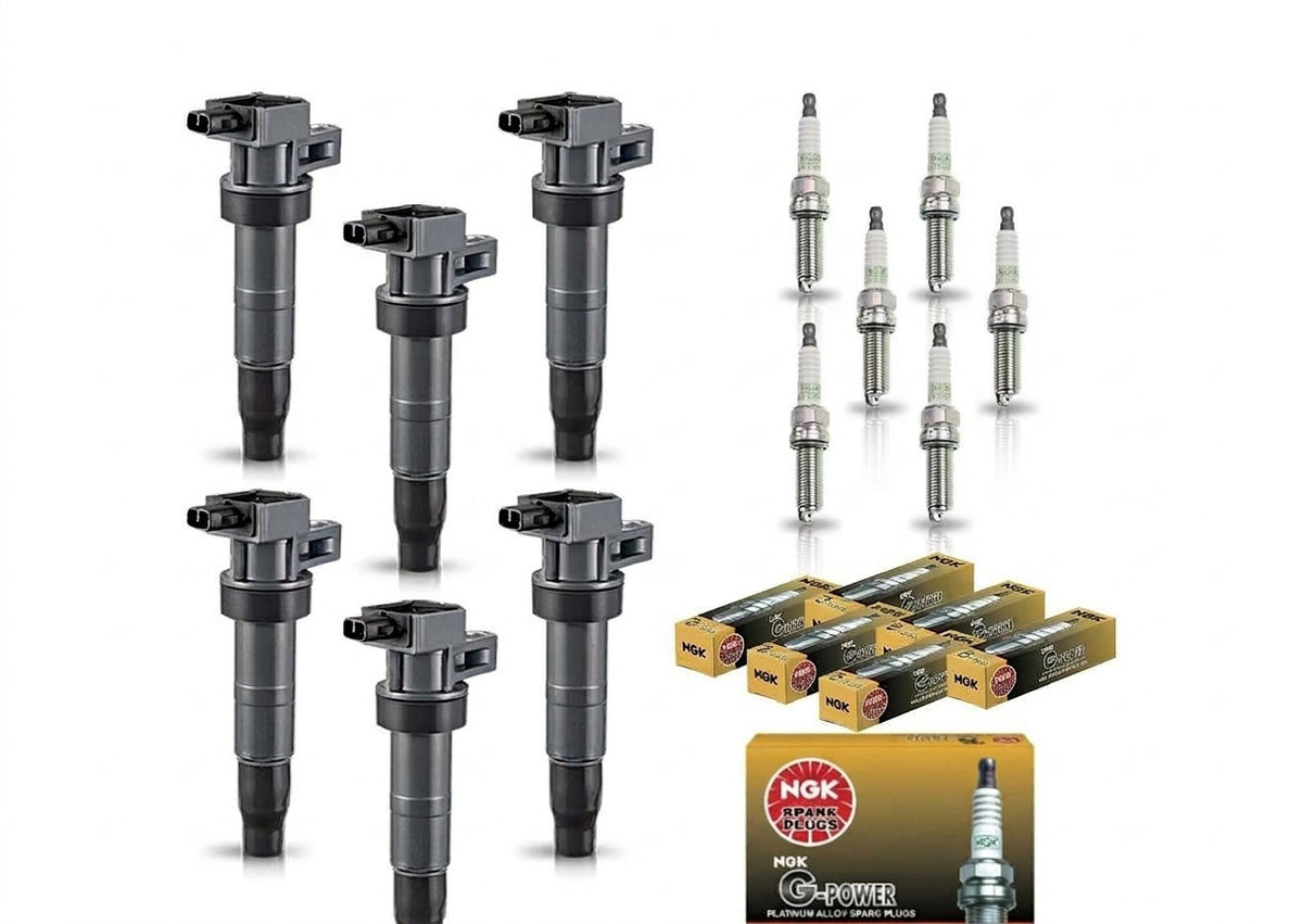 Ignition Coil + Spark Plugs for Kia Sedona (2015-2017) 3.3L