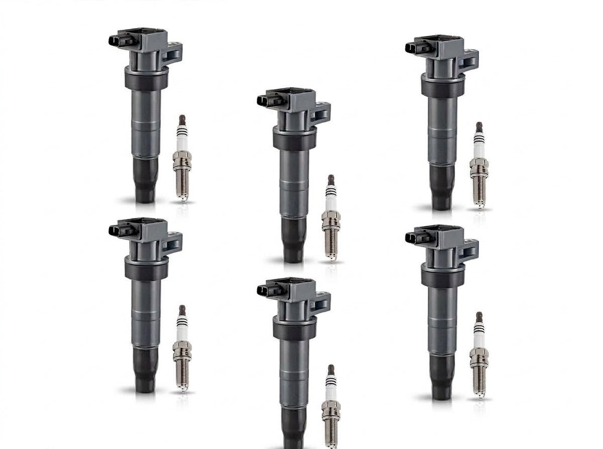 Ignition Coil + Spark Plugs for Kia Sorento (2008-2009) 3.3L