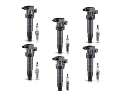 Ignition Coil + Spark Plugs for Kia Sorento (2008-2009) 3.3L