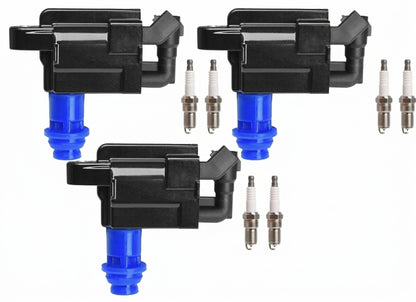 Ignition Coil + Spark Plugs for Lexus GS SC (1998-2000) 3.0L