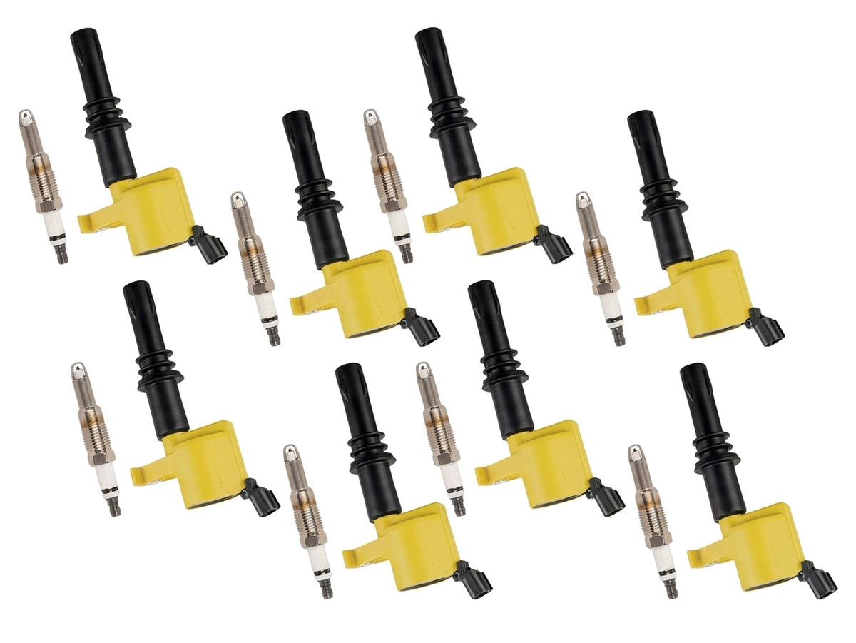 Ignition Coil + Spark Plugs for Lincoln Mark LT (2006-2008) 5.4L