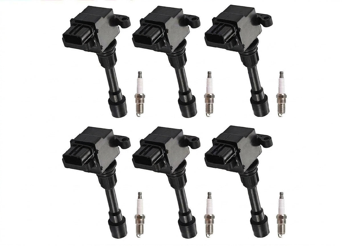 Ignition Coil + Spark Plugs for Mazda Millenia (1995-2002) 2.3L
