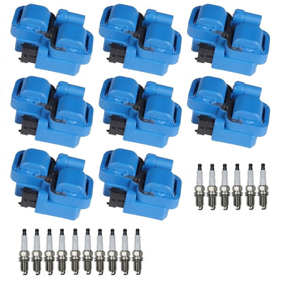 Ignition Coil + Spark Plugs for Mercedes Benz G-Class (2002-2008) 5.0L 5.5L