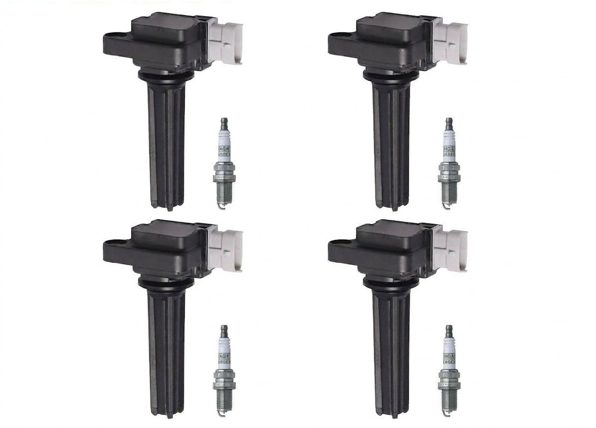 Ignition Coil + Spark Plugs for Saturn Ion (2004-2007) 2.0L