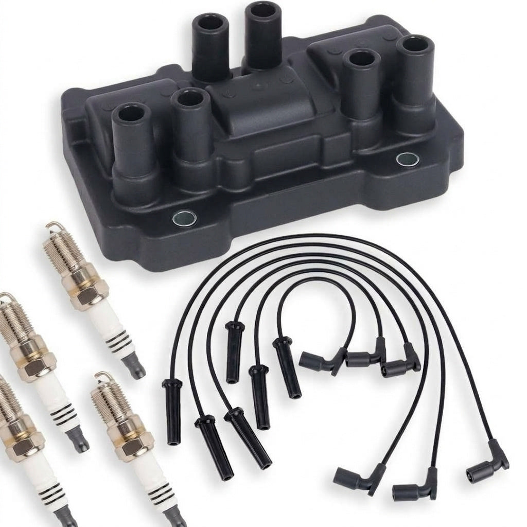 Ignition Coil + Spark Plugs for Saturn Relay (2006-2007) 3.9L