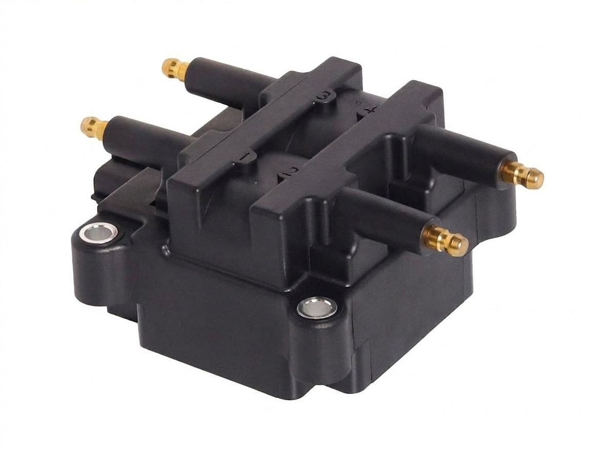 Ignition Coil + Spark Plugs for Subaru Impreza (2000-2004) 2.5L