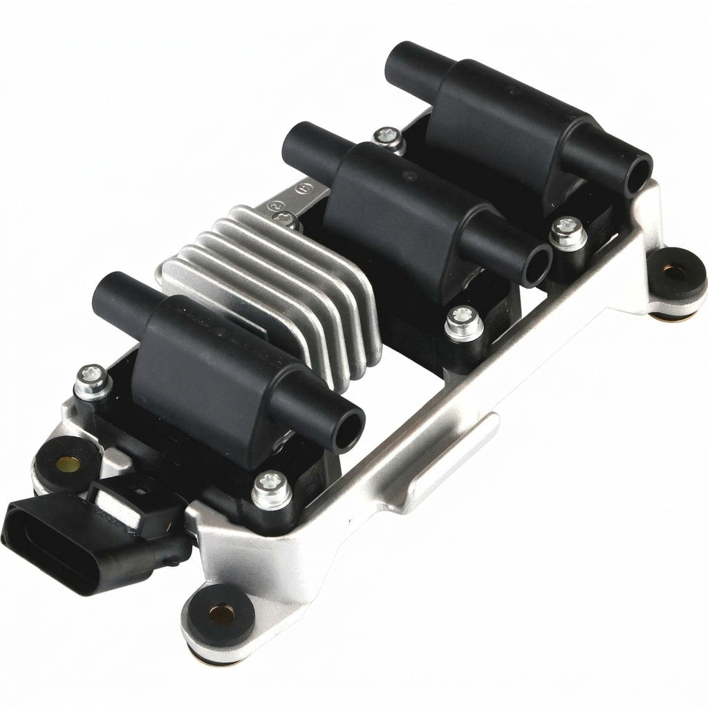 Ignition Coil + Spark Plugs for Volkswagen Passat (1998-2005) 2.8L