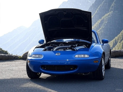 Ram Air Intake For Mazda Miata MX5 MX-5 (1999-2005) with 1.8L l4 Engine Black