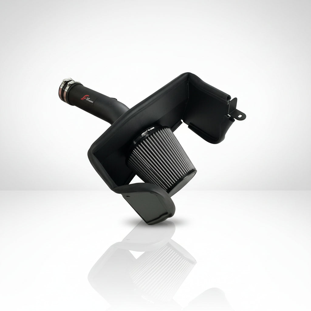 Performance Air Intake W/Heat Shield for Infinity QX80 (2014-2020) with 5.6L V8 Engine Black